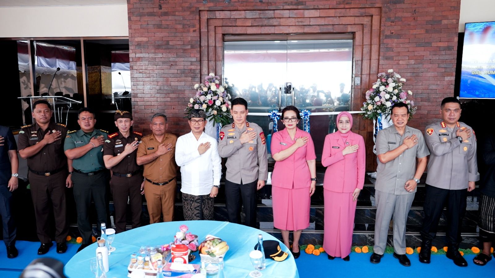 podiumnews.com-Gedung Polrestabes Denpasar Diresmikan, Ini Harapan Bupati Badung
